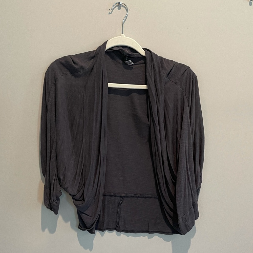 💜 Gray Cardigan Small